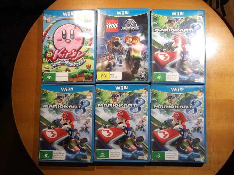Bulk lot Nintendo Wii U Cases Only -11 Cases incl Mario Kart, Rayman Legends etc Carousel 2