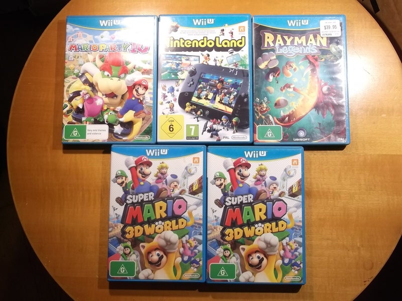 Bulk lot Nintendo Wii U Cases Only -11 Cases incl Mario Kart, Rayman Legends etc Carousel 3