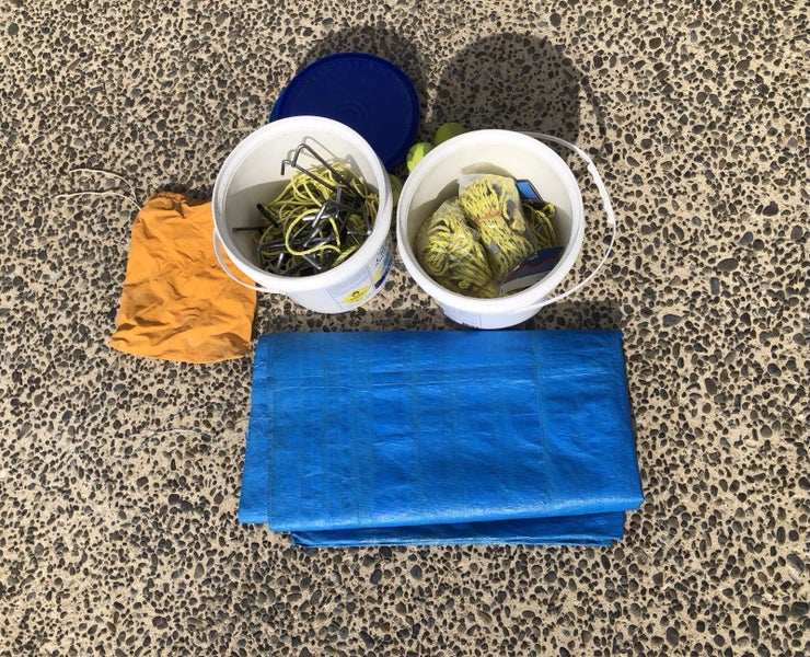 TENT. 12x9 feet (4x3m) with Sunroom Carousel 10