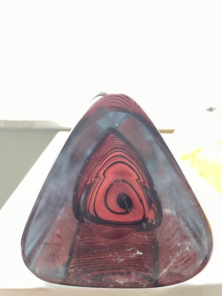 Julio Santos Studio glass sculpture Carousel 9