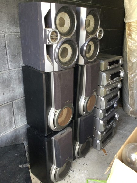 BULK LOT OF STEREO SYSTEMS ETC AS SHOWN Carousel 13