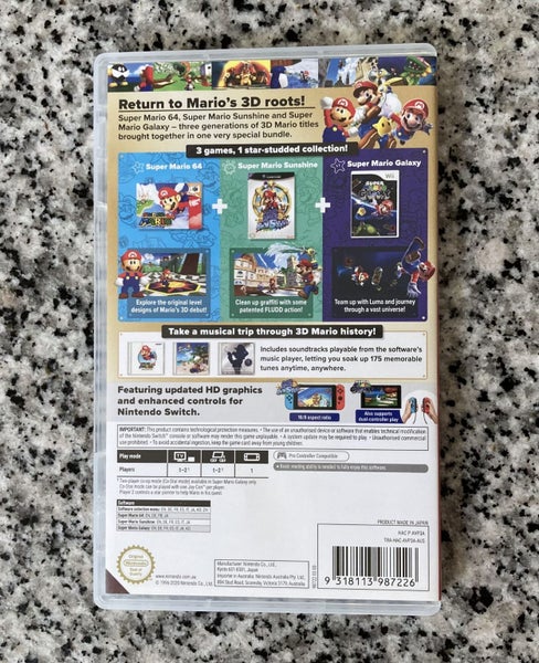 Super Mario 3D All-Stars - Switch Carousel 3