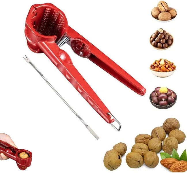 Multifunction Nutcracker with Non Slip Handle, Heavy Duty Tool for Cracking Carousel 1