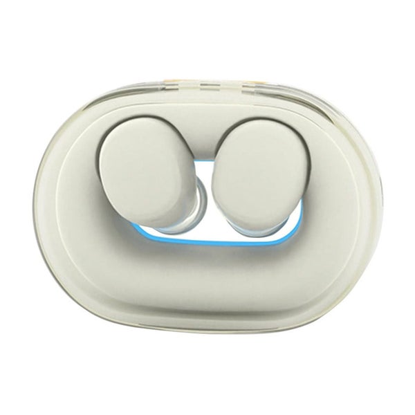 Wireless Mini Spacecraft Low Delay Noise Reduction Bluetooth Earphones (Whi Carousel 2