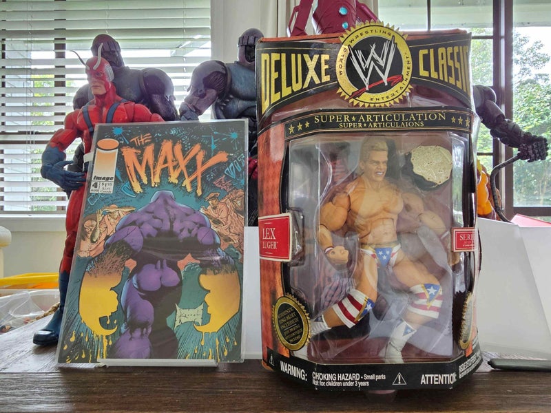 comic book plus lex luger action figure from 90 Carousel 4