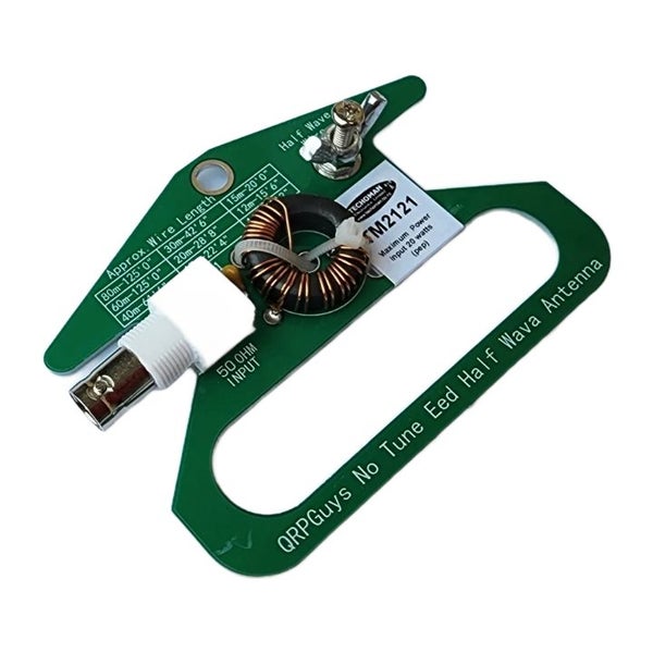 TECHOMAN Portable Balun and Wire Spool For End Fed Half Wave Antenna Carousel 1