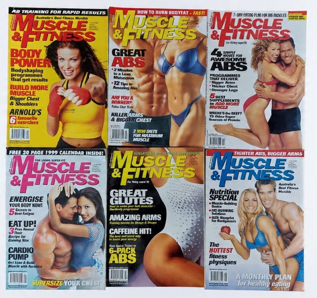 Muscle & Fitness Magazines (1999-2010) Carousel 1
