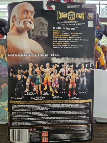 comic book plus Hogan action figure from 90 Carousel 3