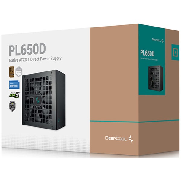 DEEPCOOL PL650D 650W Power Supply 80 Plus Bronze - MEPS Ready - 5 Years Warranty Carousel 2