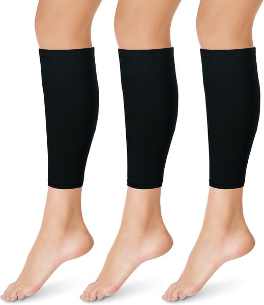 3 Pairs Calf Compression Sleeves for Men And Women Football Leg Sleeve Foot Carousel 1