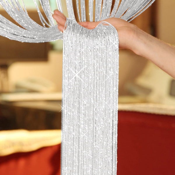 Tassel String Curtain Door 100 X 200 Cm Curtain Tassel Partition Board Wind Carousel 1