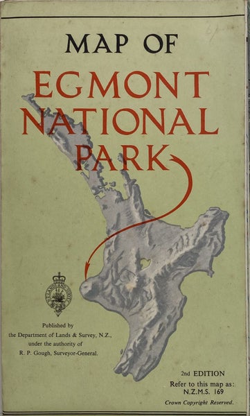 VINTAGE MAP: Egmont National Park 1960s Carousel 1