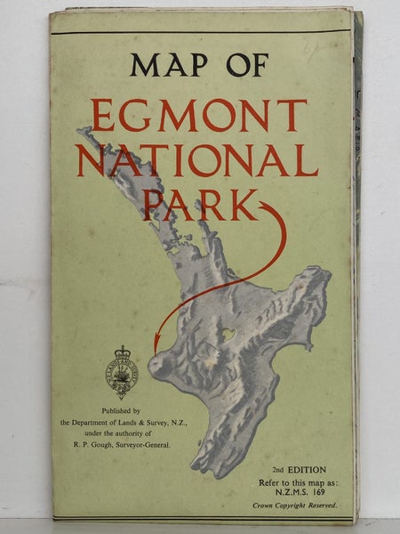 VINTAGE MAP: Egmont National Park 1960s Carousel 2