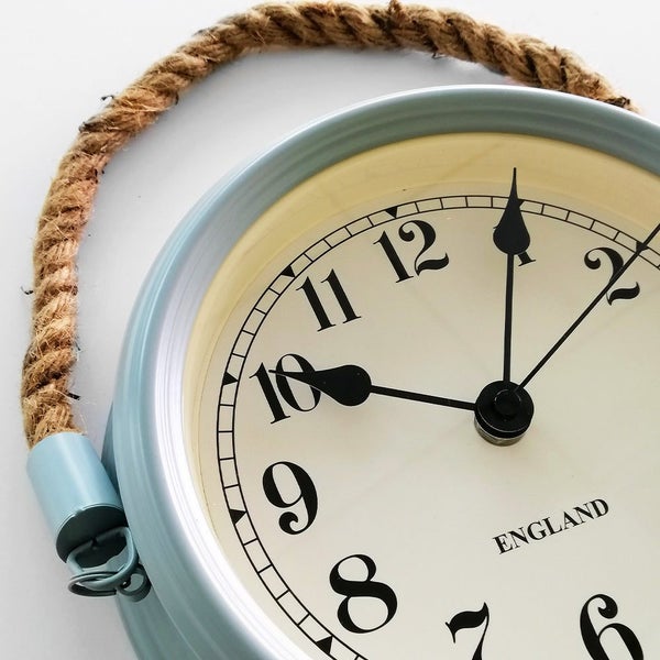 Coloured Rope Clocks - 20cm Carousel 2