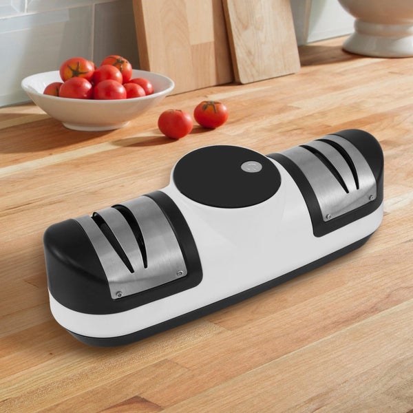 Electric Blade Sharpener Cordless Cutter Sharpener with 3 Speed Setting and Carousel 1