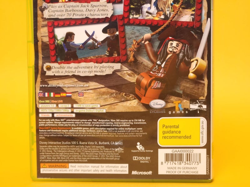 LEGO Pirates of the Caribbean: The Video Game - 2011 Xbox 360 Classics Carousel 8
