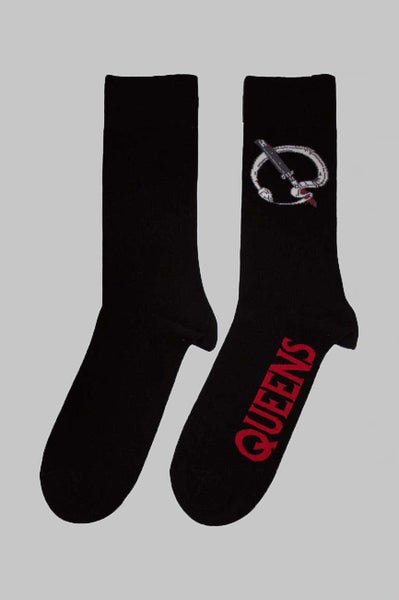 Queens Of The Stone Age Q Emblem Ankle Socks Carousel 5