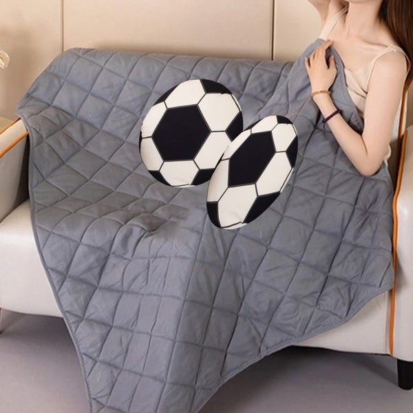 Soft Blankets, Throw Blanket for Couch, Flannel Sherpa Blanket Fleece Blank Carousel 7