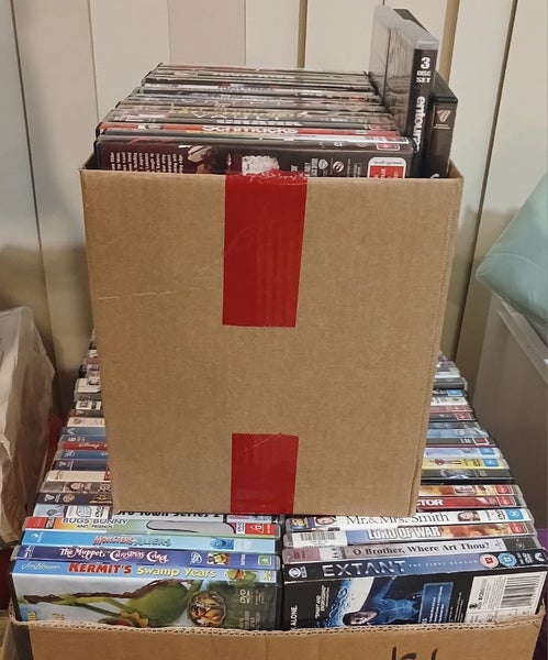 176 DVDs bulk listing Carousel 1