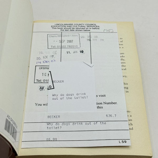 Why Do Dogs Drink Out of the Toilet? by Marty Becker & Gina Spadafori Carousel 5