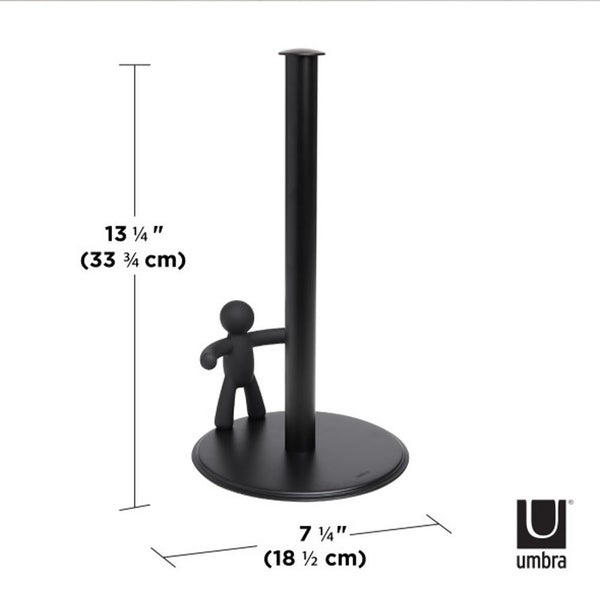 Umbra Buddy Paper Towel Holder Black Carousel 7