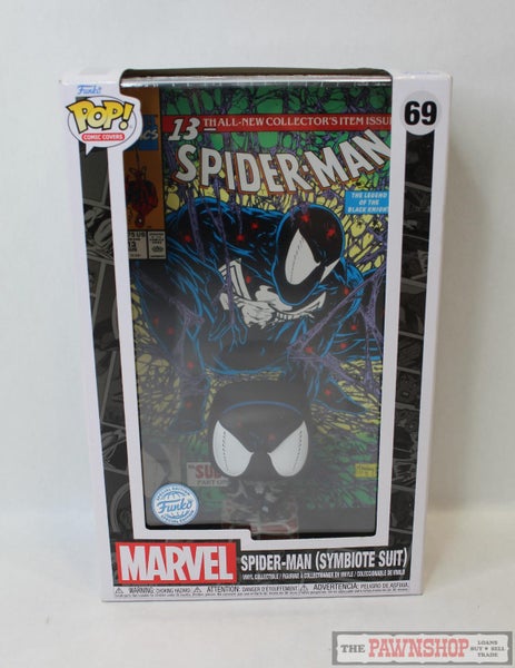 Funko Pop! Comic Covers Marvel Spider-Man Symbiote Suit Special Edition Carousel 2