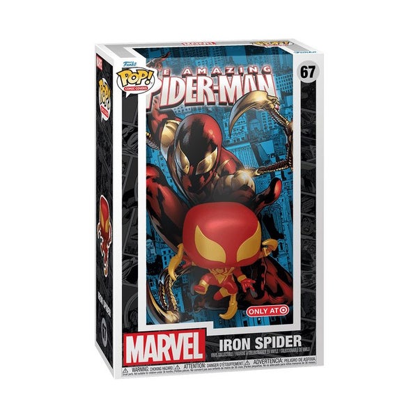 Funko Pop! Comic Covers Marvel Iron Spider Special Edition Carousel 1