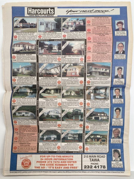 OLD NEWSPAPER: Kapi-Mana, Wellington - Tuesday, 13 August 1996 Carousel 3