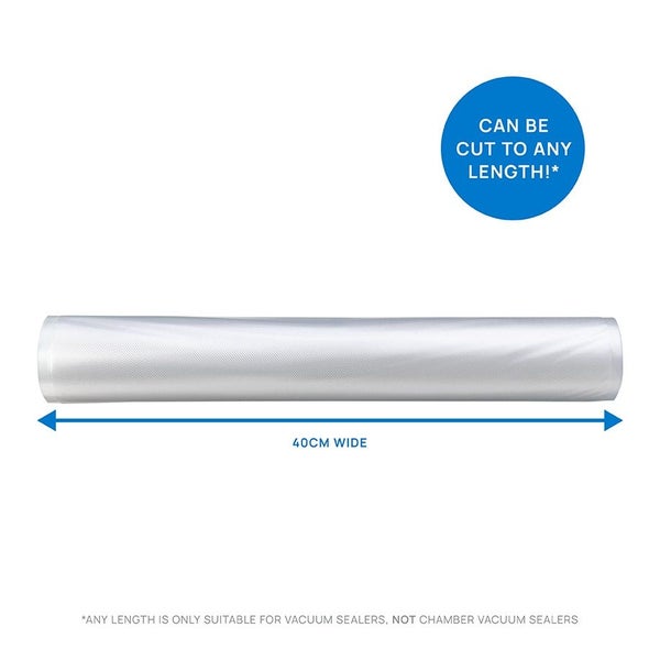 Vacuum Sealer Rolls - 2 Rolls x 40cm wide Carousel 2