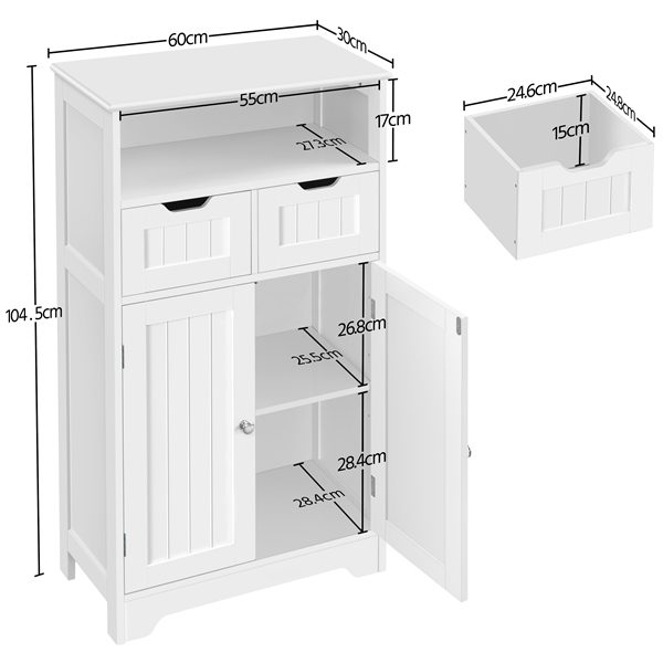 Bathroom Storage Cabinet Carousel 2