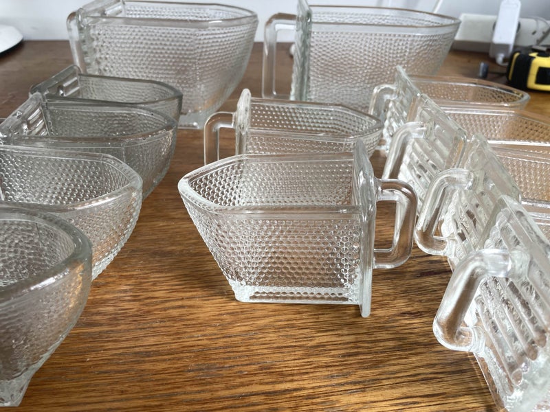 Vintage Ruhr glass German made drawers Carousel 2