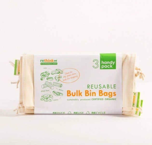 Rethink reusable bulk bin small bags 3 pack Carousel 1