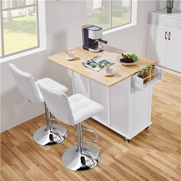 Large Kitchen Island Kitchen Trolley Kithchen Storage Cabinet Carousel 1