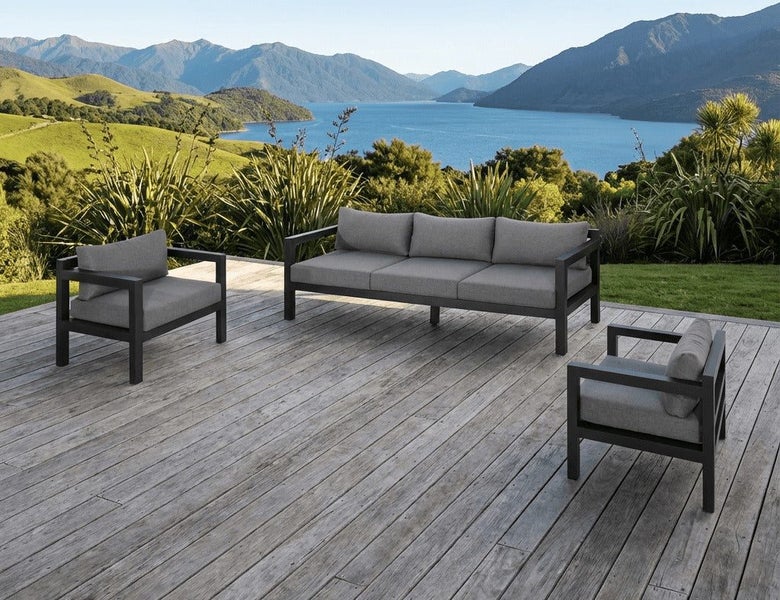 Sunbird Outdoor Sofa Sectional 3 Seater Set- 5 Seat Carousel 10