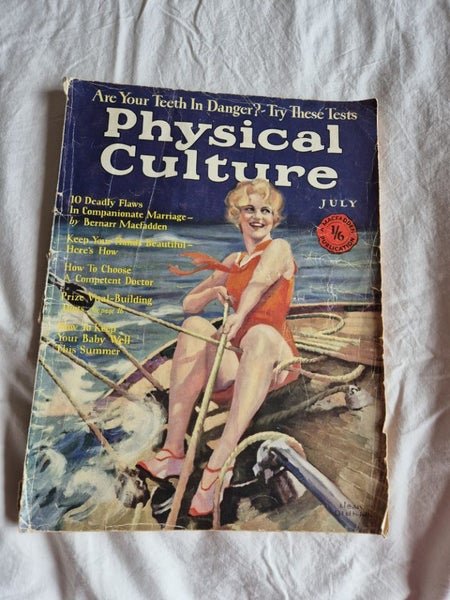 Physical Culture July 1928 Magazine Carousel 1