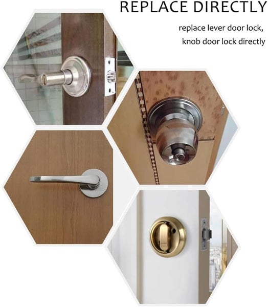 Smart Lock Keyless Entry Door Lock Handle Password 4-in-1 Keyless Door Lock Carousel 5