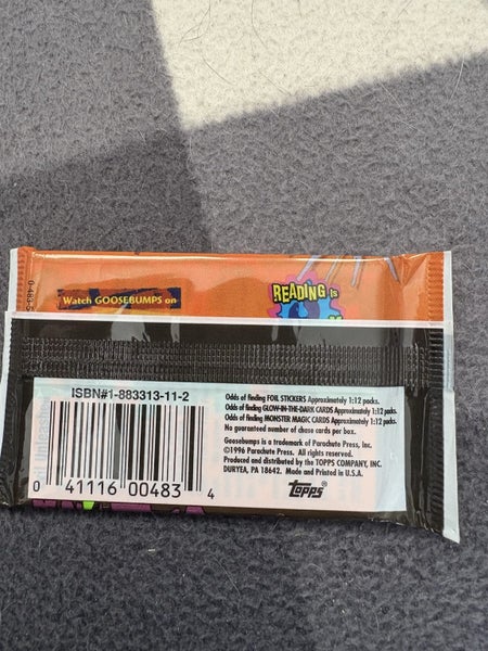 Goosebumps trading cards Carousel 2