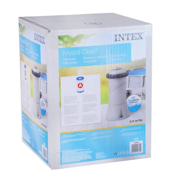 Intex 530 GPH Cartridge Filter Pump Carousel 1