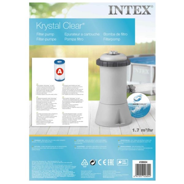Intex 530 GPH Cartridge Filter Pump Carousel 4
