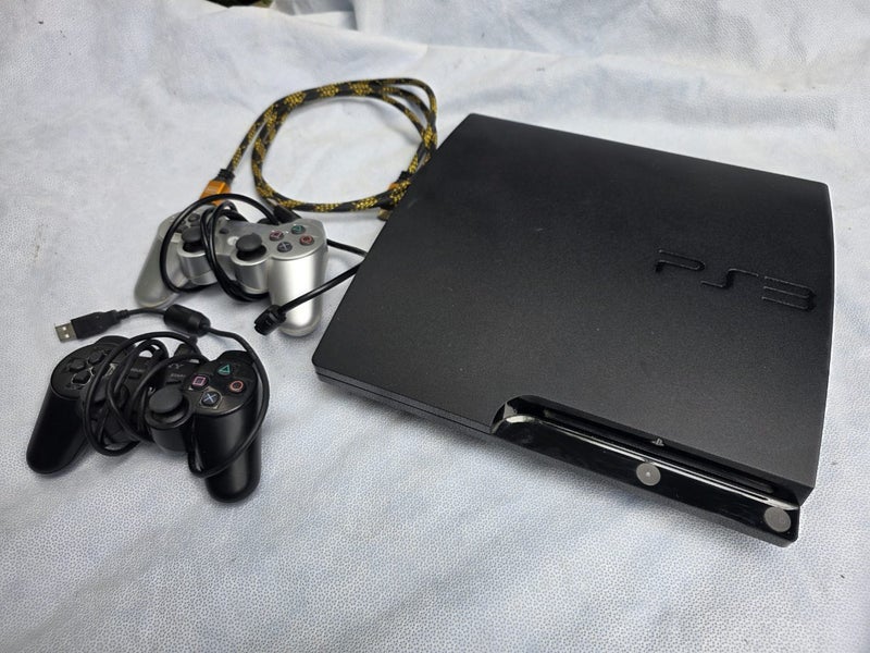 Sony PlayStation 3 PS3 Slim Console 300GB CECH-2502B + 2 Controllers Carousel 2
