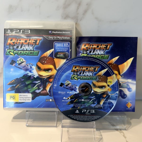 PS3 • Ratchet & Clank - Q-Force • CIB Carousel 1
