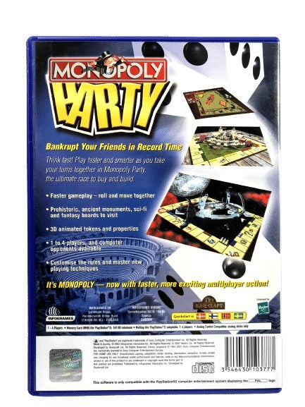 MONOPOLY Party (PS2) *EXCELLENT & COMPLETE* Carousel 2