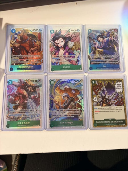 One piece trading cards Carousel 8