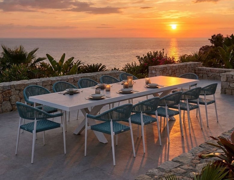 Accentor Extendable Table (240-360)cm With Magpie Chairs 11-Piece Outdoor Din... Carousel 4