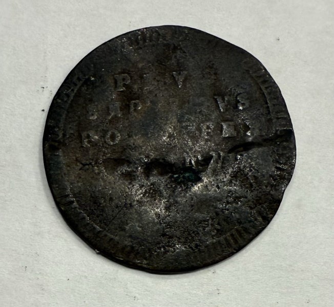 Papal States Copper Quattrino – Pius VII Era – Rome Mint (early 1800s) Carousel 2