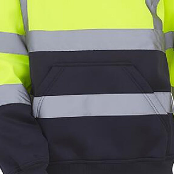 High Visibility Tops for Men Quick Dry Long Sleeves Round Neck Safety Tops Carousel 7