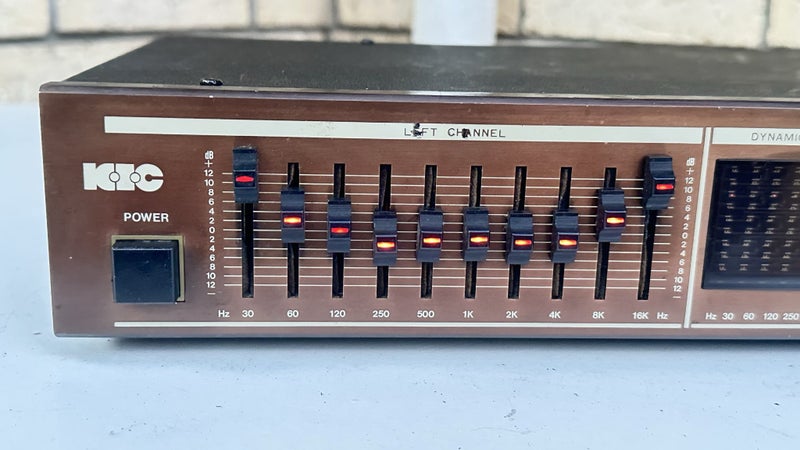 ** KIC 10 BAND STEREO GRAPHIC EQUALIZER MODEL 323i ** Carousel 2