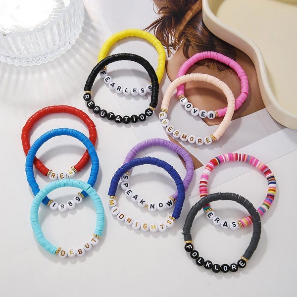 11Pcs Songs Inspired Bracelets Fans Friendship Bracelets Music Lover Fan Gifts Carousel 3