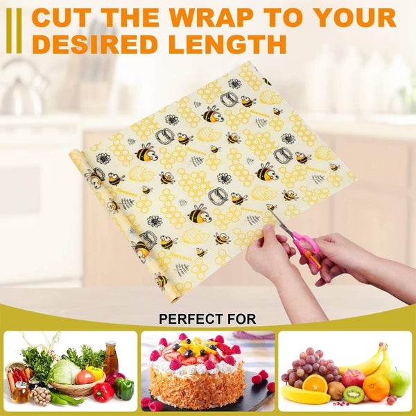Beeswax Food Wraps 1 Meter Roll (33x100) [NZ Stock] Carousel 2
