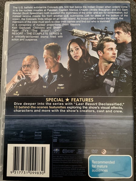 LAST RESORT THE COMPLETE SERIES ( EXCELLENT CONDITION ) DVD Carousel 2